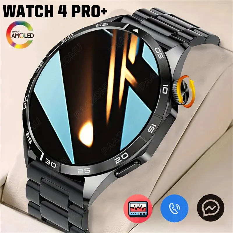 

2024 New Smart Watch Men Watch 4 Pro+ 1.50 Inch HD Screen Bluetooth Call Health Monitoring Smartwatch New Watch 4