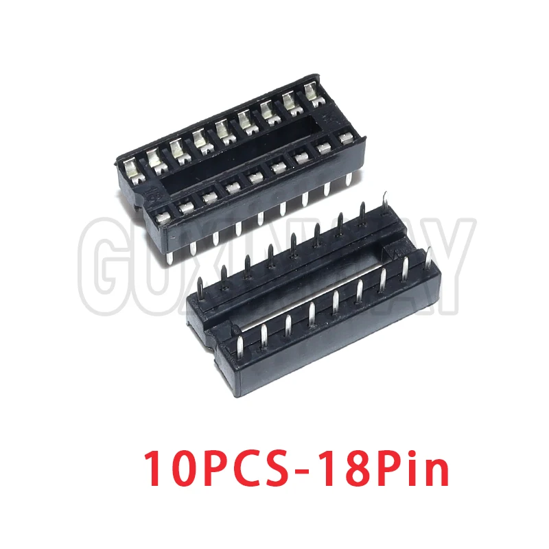 10 قطعة IC مقعد DIP IC محول مأخذ التوصيل لحام DIY مآخذ 6pin 8pin 14pin 16pin 18pin 20pin 24pin 28pin #6