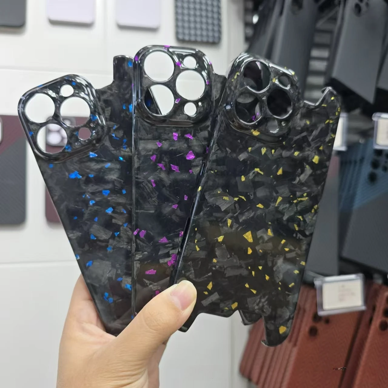

Forged carbon fiber Case For iPhone 16 Pro Max Aramid Case Ultra thin Lightweight Protective Cover For iPhone 16 Pro Capa Funda