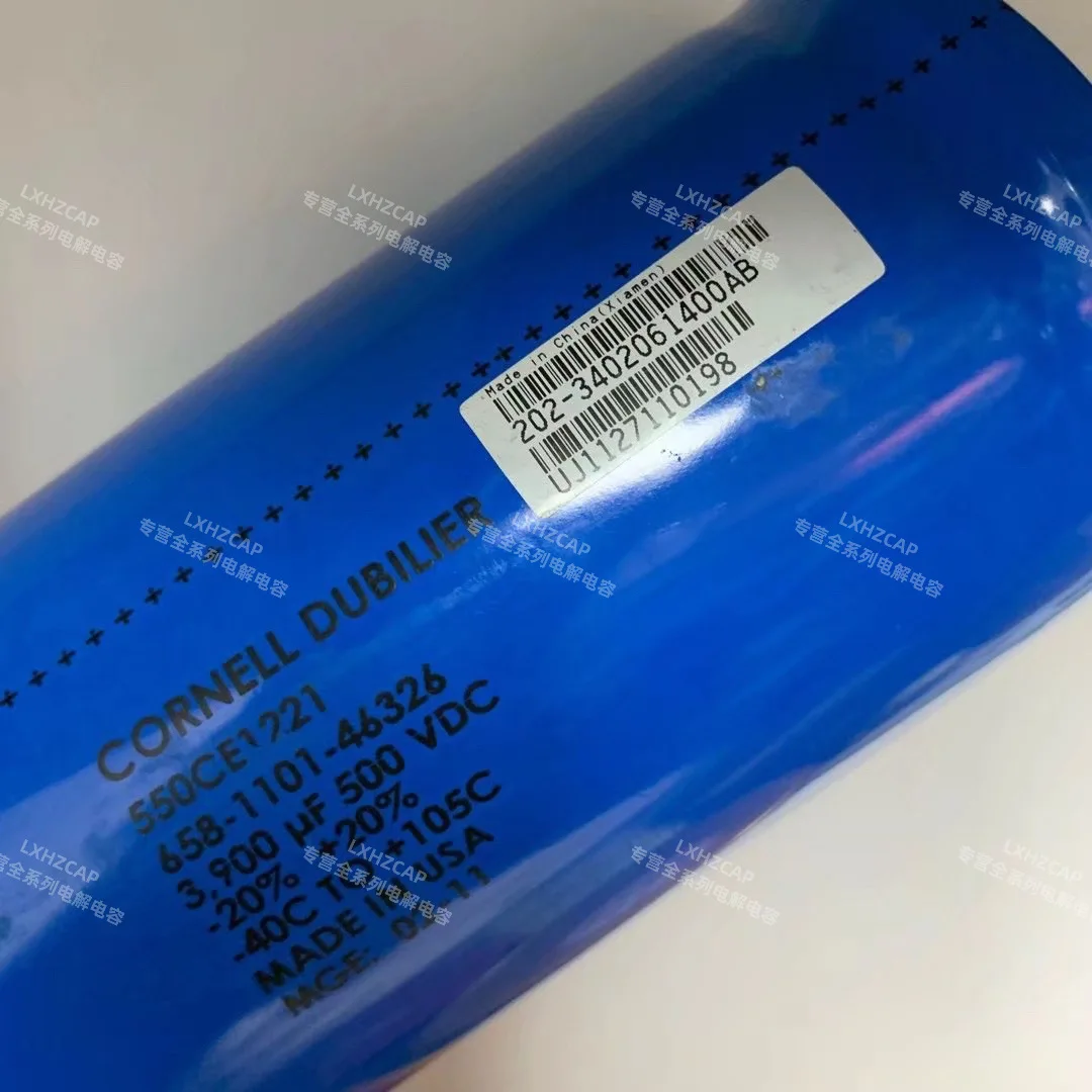 

Electrolytic capacitor 550ce1221500v3900uf 75X145 Cornell Dubilier American CDE