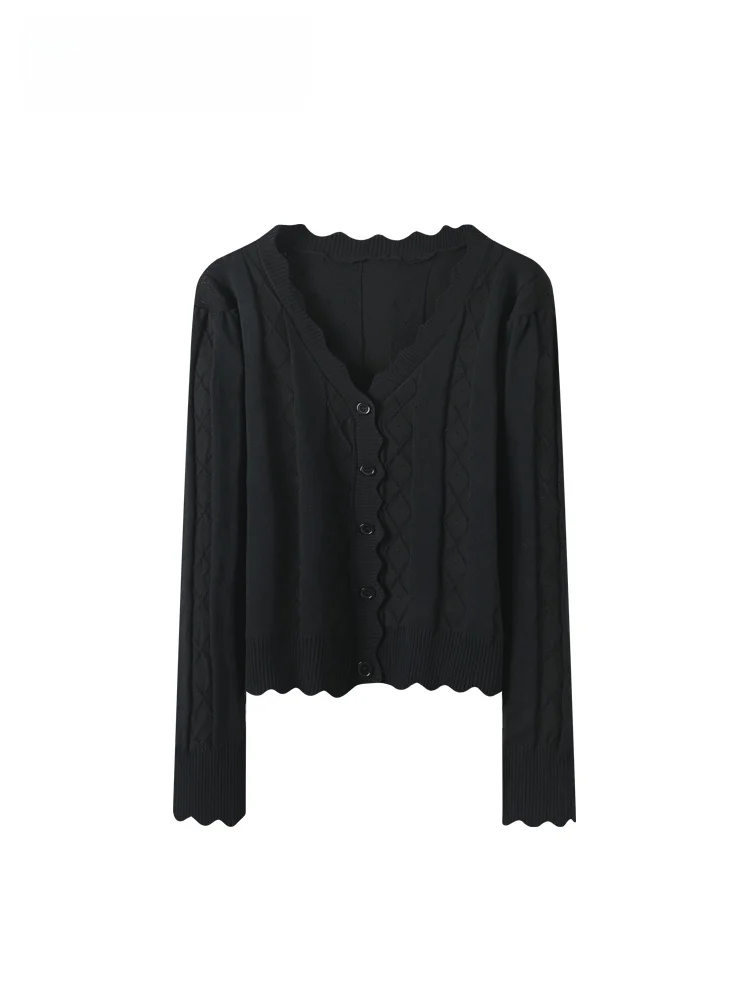 

plus Size Women's Long Sve V-Ne Base irt Casual Meat Concealing Slimming Top Trendy Early Spring Knitted Comfortable B...