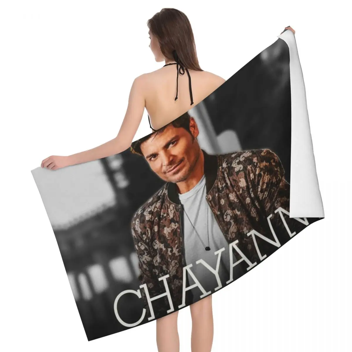 Bopakal Chayanne From The Soul Journey Beach Towel Quick Dry Latin Pop Singer Soft Linen Microfiber Bathroom Sauna Towels