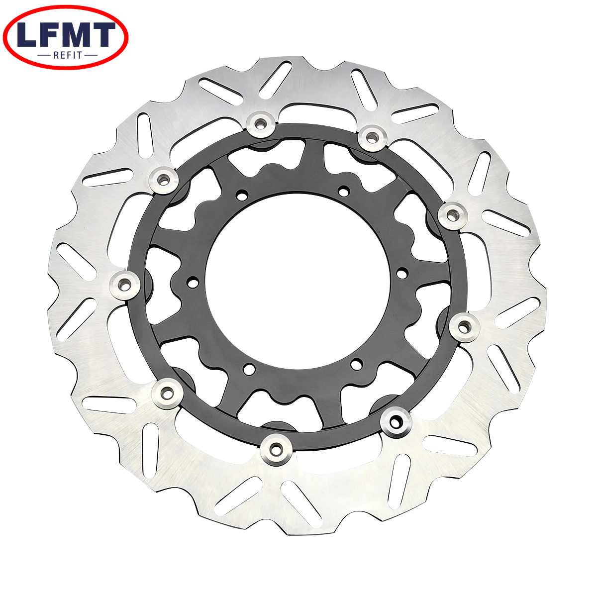 Front 320mm Floating Brake Disc Rotor Disk For Yamaha YZ125 YZ250 YZ250F YZ250X YZ400F YZ450F WR125 WR250 WR250F WR400F WR450F