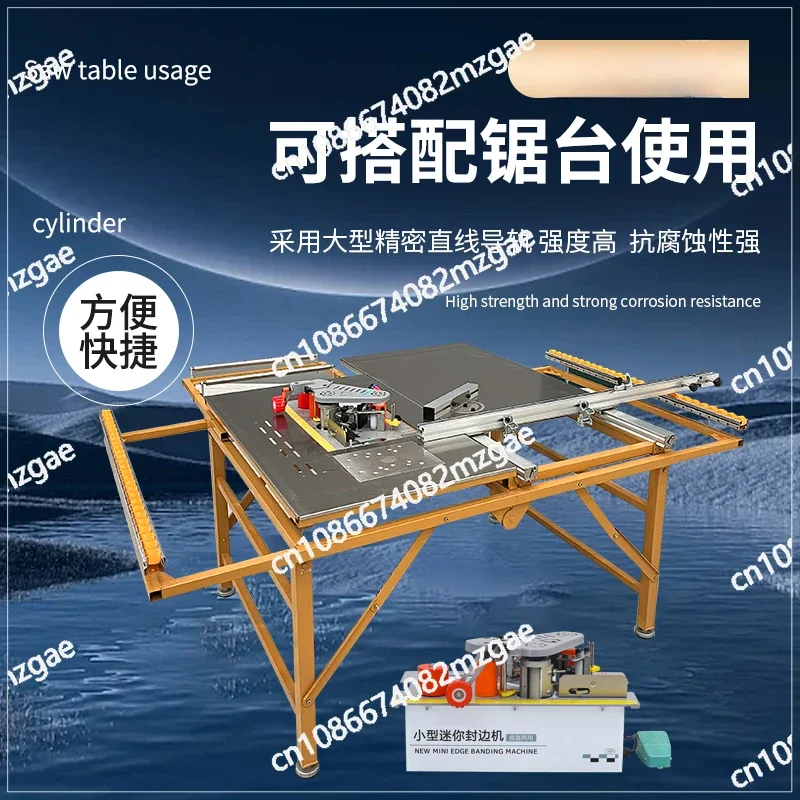 

Small Saws Desktop Edge Banding Machines Woodworking Home Decoration Curved and Straight Household Wooden Boards Can All Be Used