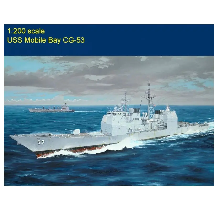 62012 Trumpeter 1:200 USS Mobile Bay CG-53 Cruiser Plastic Assembly Model Kit