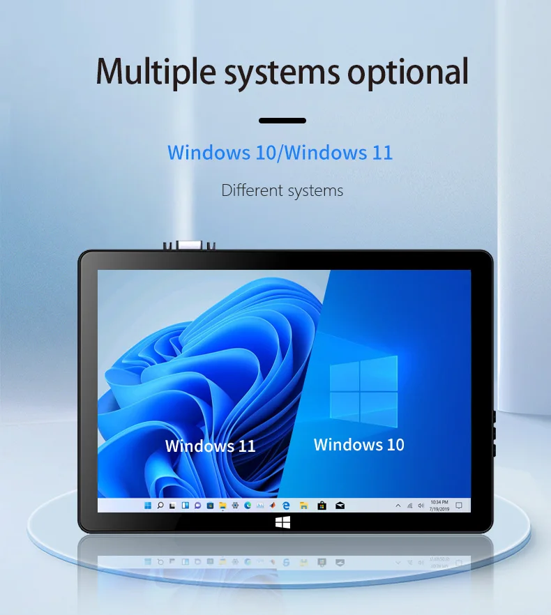 ใหม่ Pipo 4G H10F MINI PC 10.1 นิ้ว 1920*1200 HD Win11 Win10 OS 16G RAM 128G ROM Intel N100 แท็บเล็ต PC BT WIFI RS232 4 * USB 3.0 POE