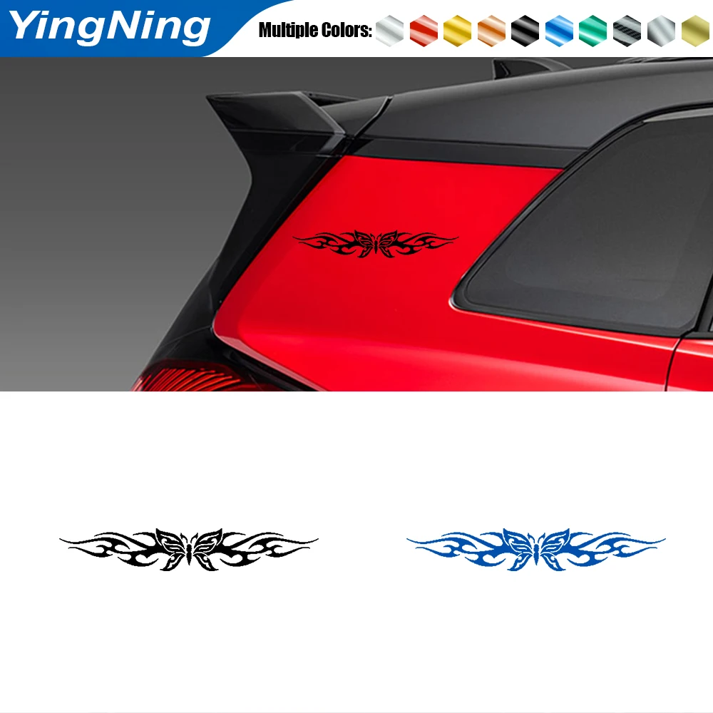 

Fashion Butterfly Pattern Creative Car Sticker Reflective DIY Funny Pattern Automobiles Bumper Exterior Accessories Vinyl Decals