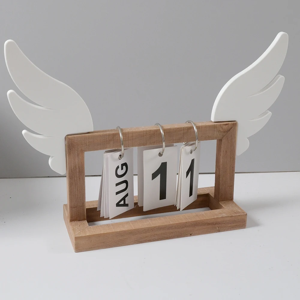 A Pair 3D Printing Cute Decorative Ornaments E-sports Room Pink Wings Monitor Decorative Ornaments Creative Gifts for Friends image 4