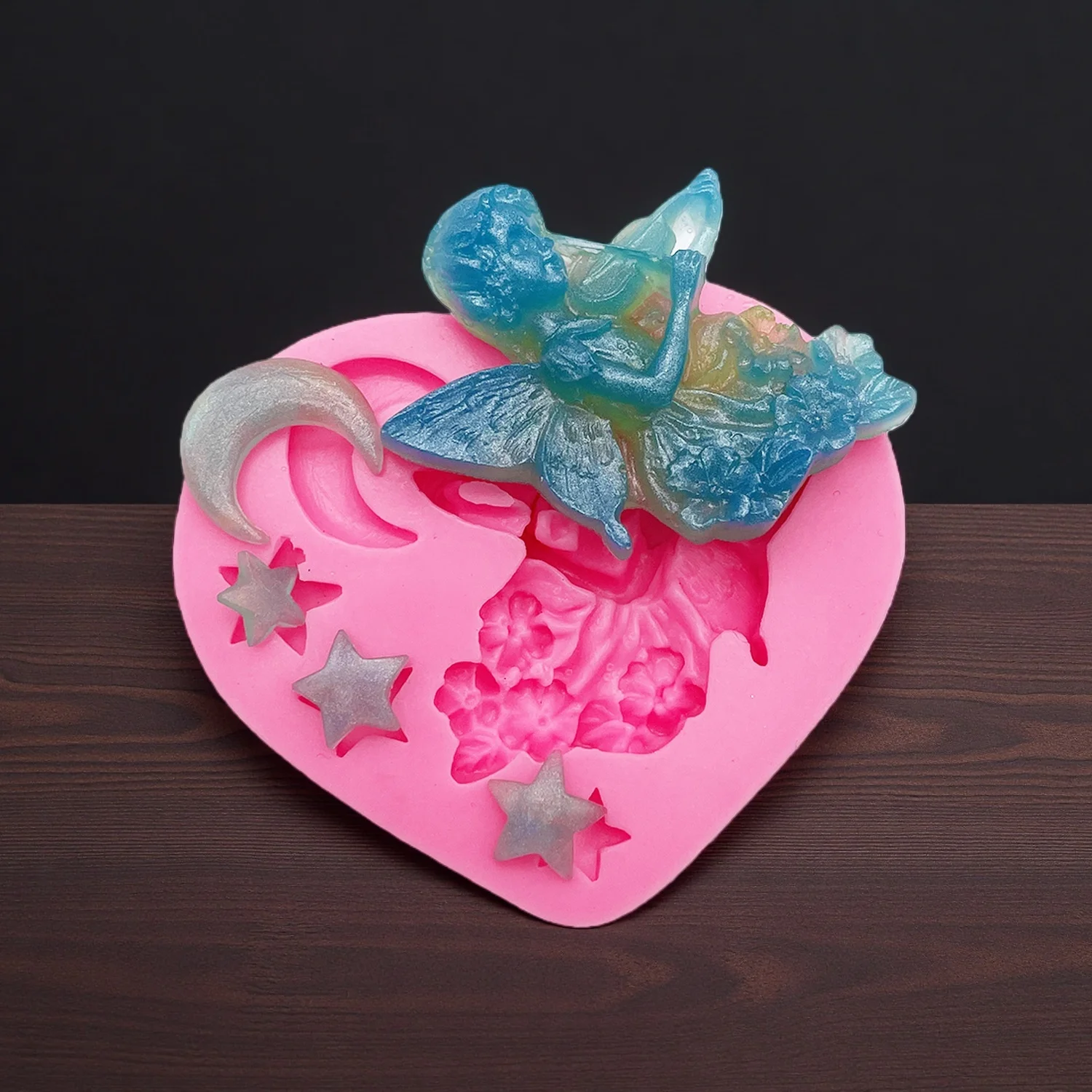 

Сказочная форма, помадка для конфет, шоколада, сахара, силиконовые формы, резиновая для украшения торта