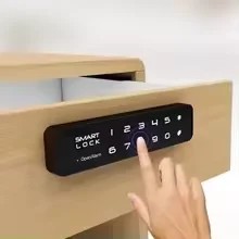パスワードロック オフィス用引き出しロック サウナ ジムロッカー ホテル更衣室用キーレスドアロック デジタルスマートドアロック