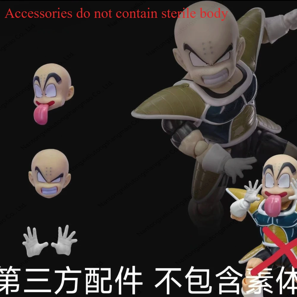 

in stock Dragon Ball SHF Klin Accessories Package, Tailing Tongue Hair Blade/Funny Hand Shape Pair