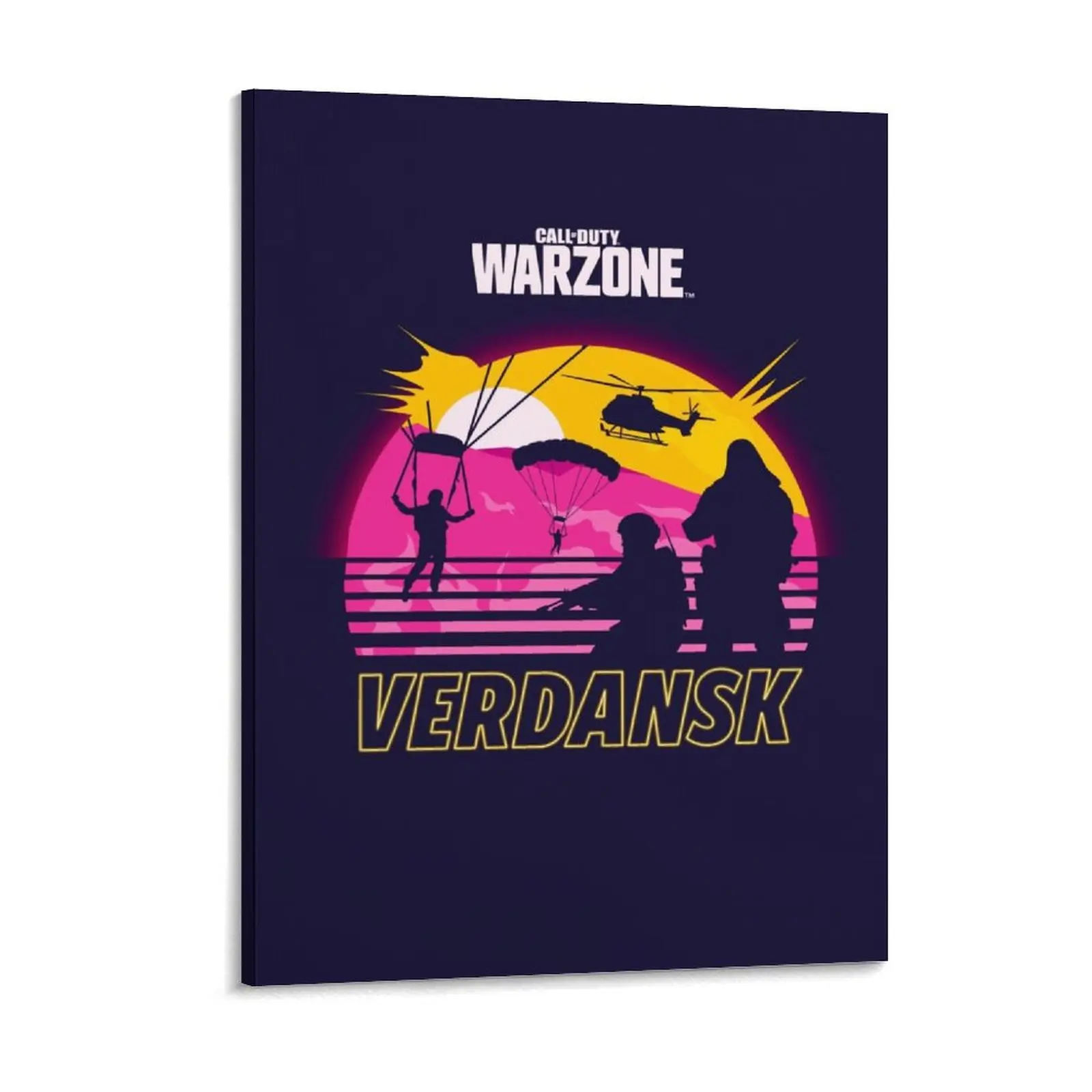 Verdansk Canvas Painting Poster Printing Personalized Club Create Custom Framed Wall Paintings