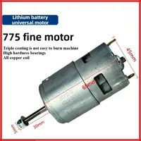 High-power 775 DC  Electric  Motor  21V  Double Bearing Motor Electric Lawn Mower with Brush Motor