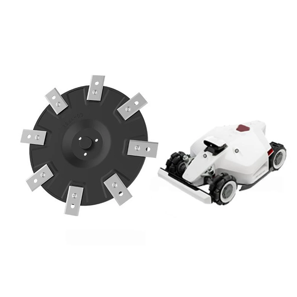 Blade Discs + 8Pcs Blades for Yuka Mini 2,500 600 700 800 Lawn Mower Robot Blade Disc Lawn Mower Parts