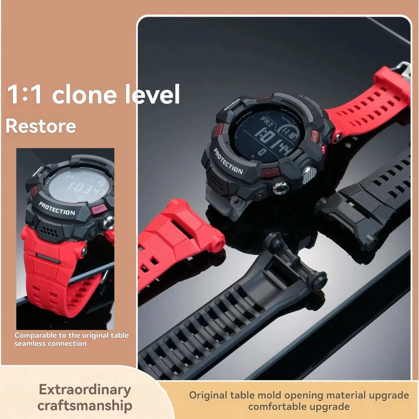 Pulseira de Silicone e Resina - Smartwatch Casio Watches For Men avaliação e preço