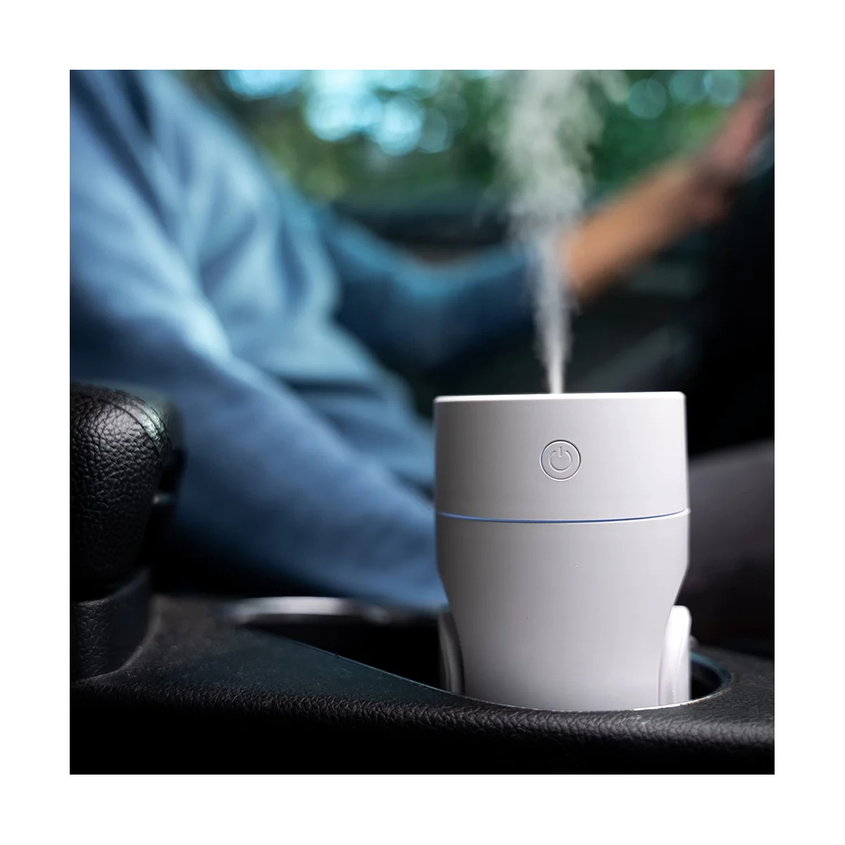 Portable Humidifier By Mini Humidifier for Anywhere Including the Car Office Desk or Nightstand