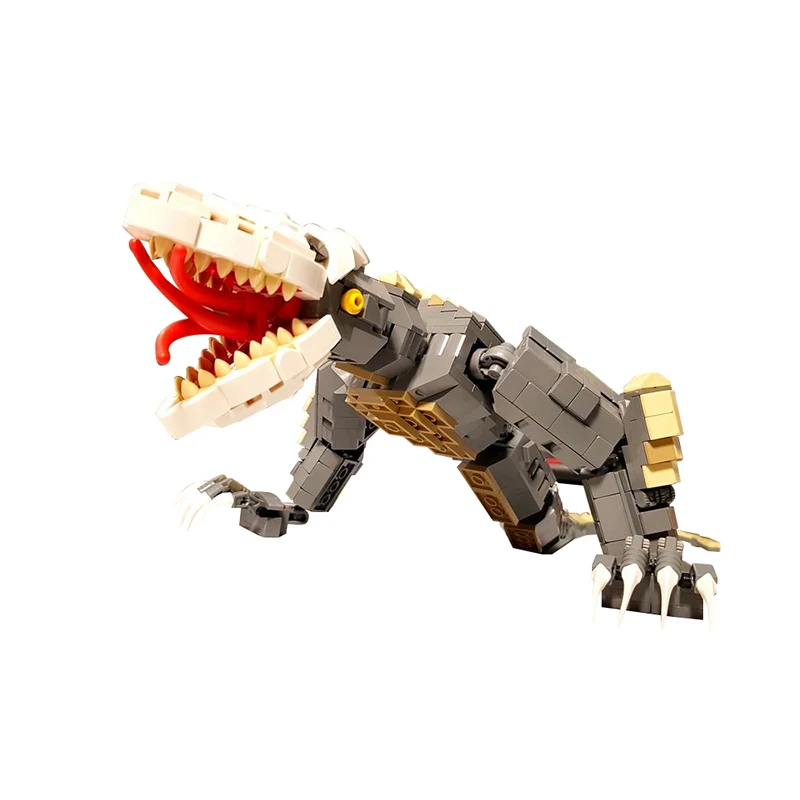 632PCS Classic Movie Monster Skull Crawler Building Blocks Assembly Monster Model MOC-125063 Brick Toy Holiday Gift