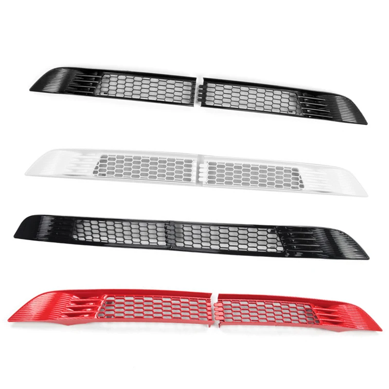 

Segmented Insect Proof Net Anti Dust Garbage Inner Grill Matte Black Air Inlet Protection Cover For Tesla Model Y Accessories