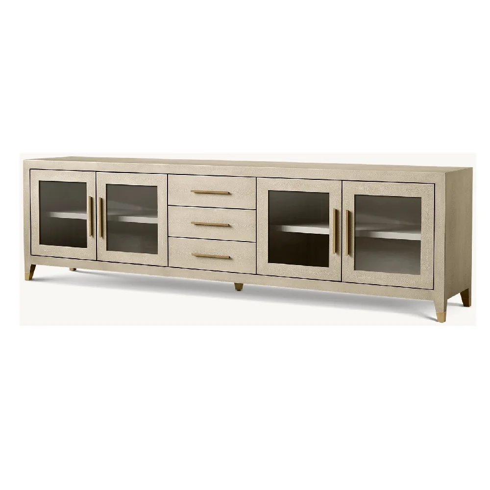 *Console Tables Modern Luxury Metal Living Room Furniture 3 Drawers Console Table With Storage