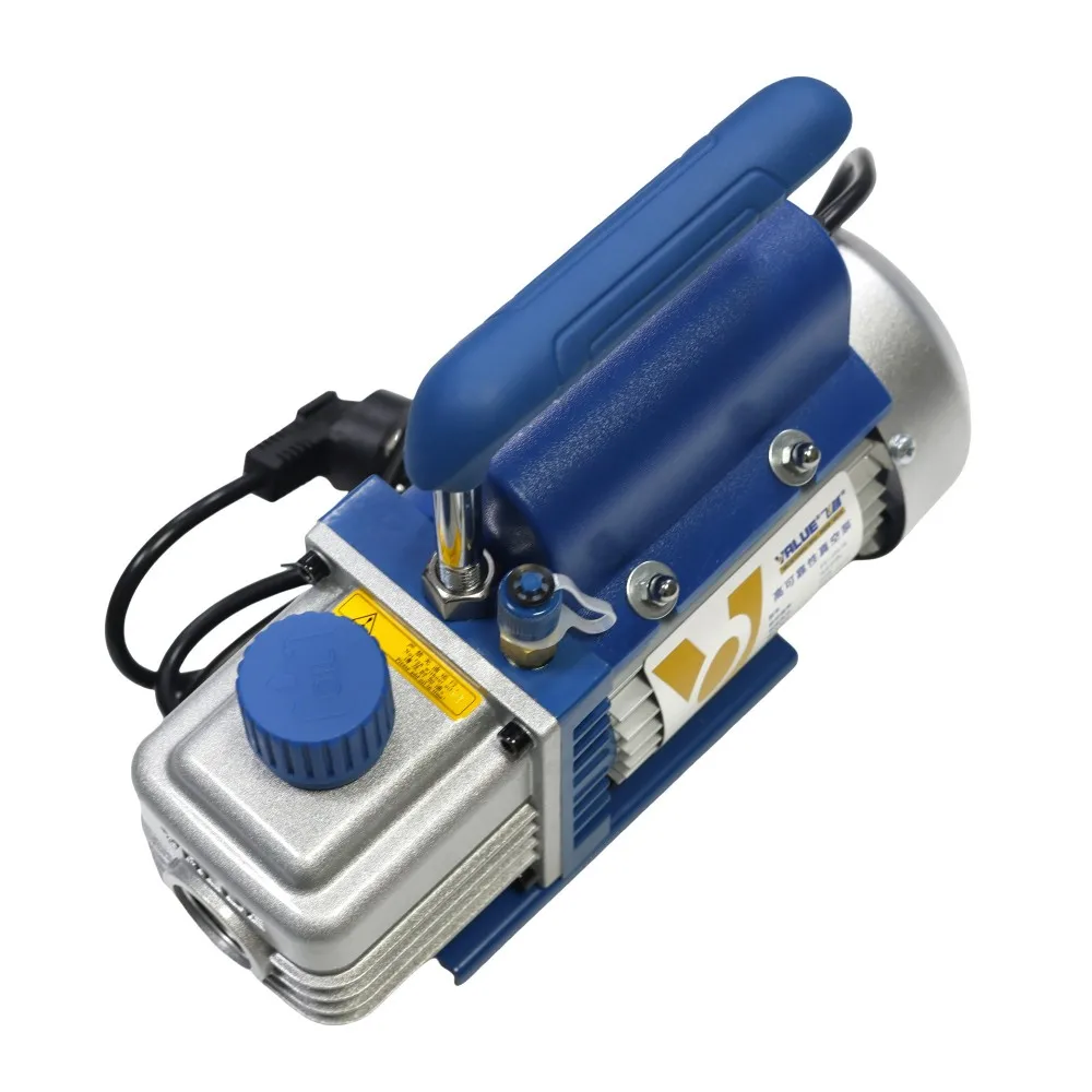 Mini portable vacuum pump 150W FY-1H-N Air conditioni Add fluoride tool Vacuum pump set With refrigerant table