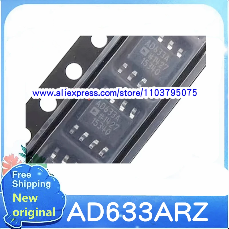 5PCS~50PCS/LOT New original AD633A AD633ARZ AD633AR AD633 SOP8