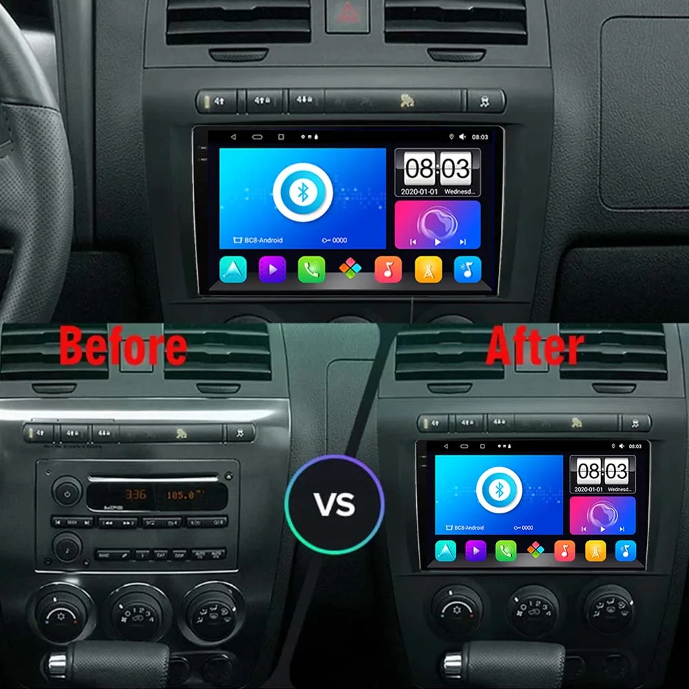 Car Android13 Car Auto Radio Multimedia Video Player Navigation GPS  For Hummer H3 1 2005 - 2010 No 2din QLED Stereo 4G WIFI BT