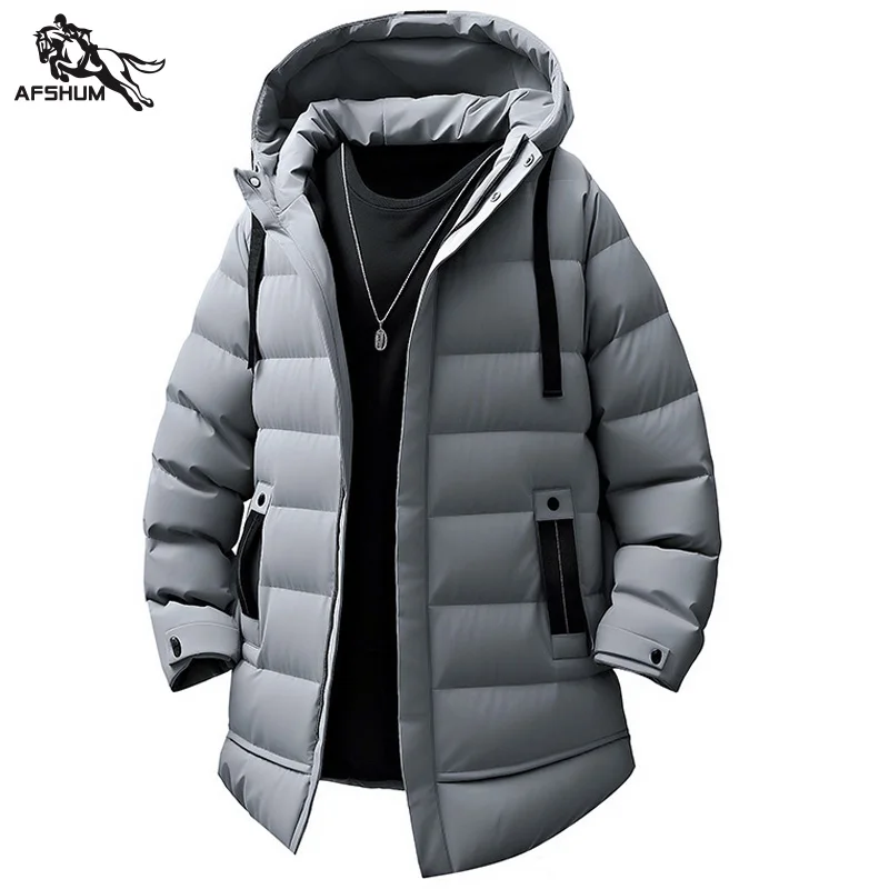 سترة رجالية بياقة واقفة سترة رجالي شتوية جديدة سترة صوفية دافئة سترات رجال الأعمال الترفيه معطف البيسبول معاطف 95088 #1