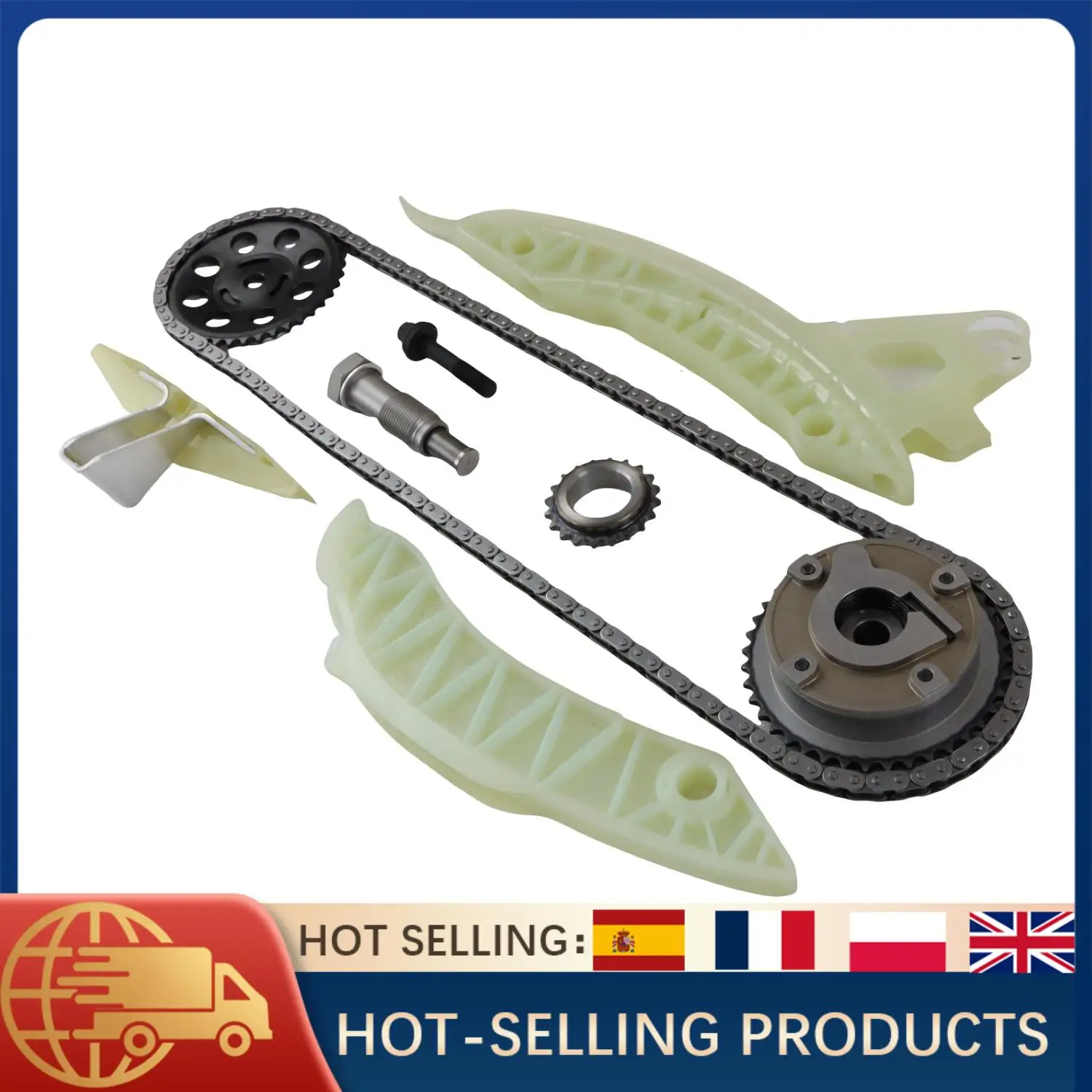 

Комплект цепи ГРМ для двигателя MINI Cooper S JCW R55 R56 R57 R58 R59 2007-2012 1.6L Turbo N14B16 с направляющими натяжителя шестерни VVT