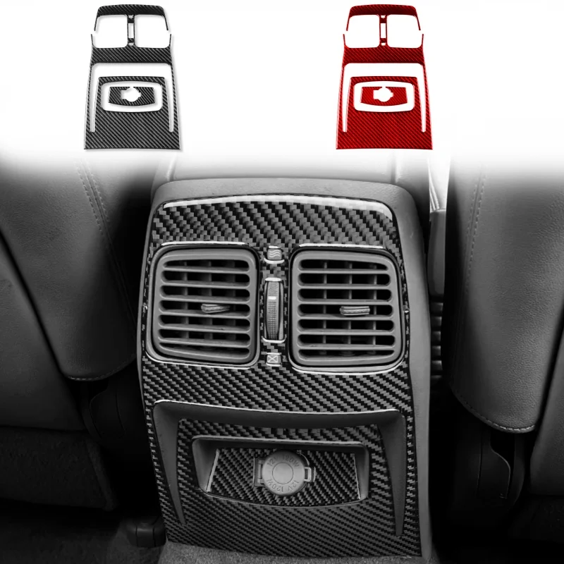 For Hyundai Azera Grandeur TG 2006-2011 Rear Seat Air Vent Outlet Decoration Cover Trim Sticker