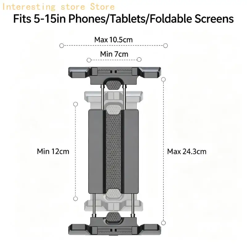 Wall Phone and Tablet Holder with Adjustable Locking Ball Joint 55KC