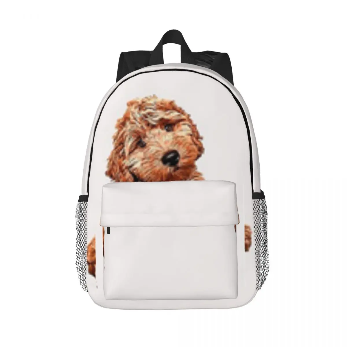 

Cavapoo Labradoodle Goldendoodle Poodle Mix For Girls Boys Large Capacity Student Backpack 15inch