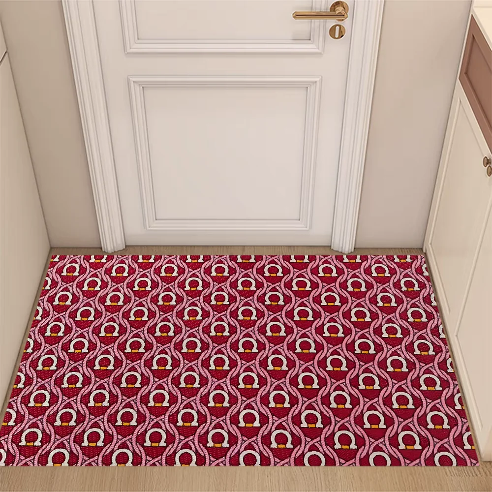 Cute Carpet for Kitchen Rug Ferragamos Decoration Home Accsessories Front Door Mat Entrance Outdoor Things to the House Custom