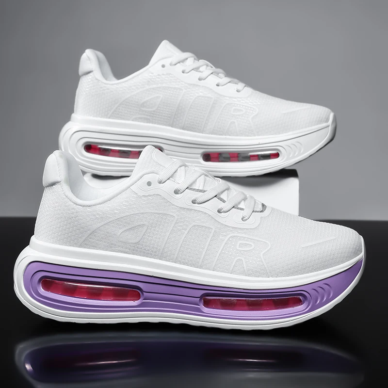 

Новые мужские кроссовки для бега, повседневные, для джоггинга и ходьбы, дышащие, модные, удобные, на шнуровке, с подошвой «лезвие», для активного отдыха