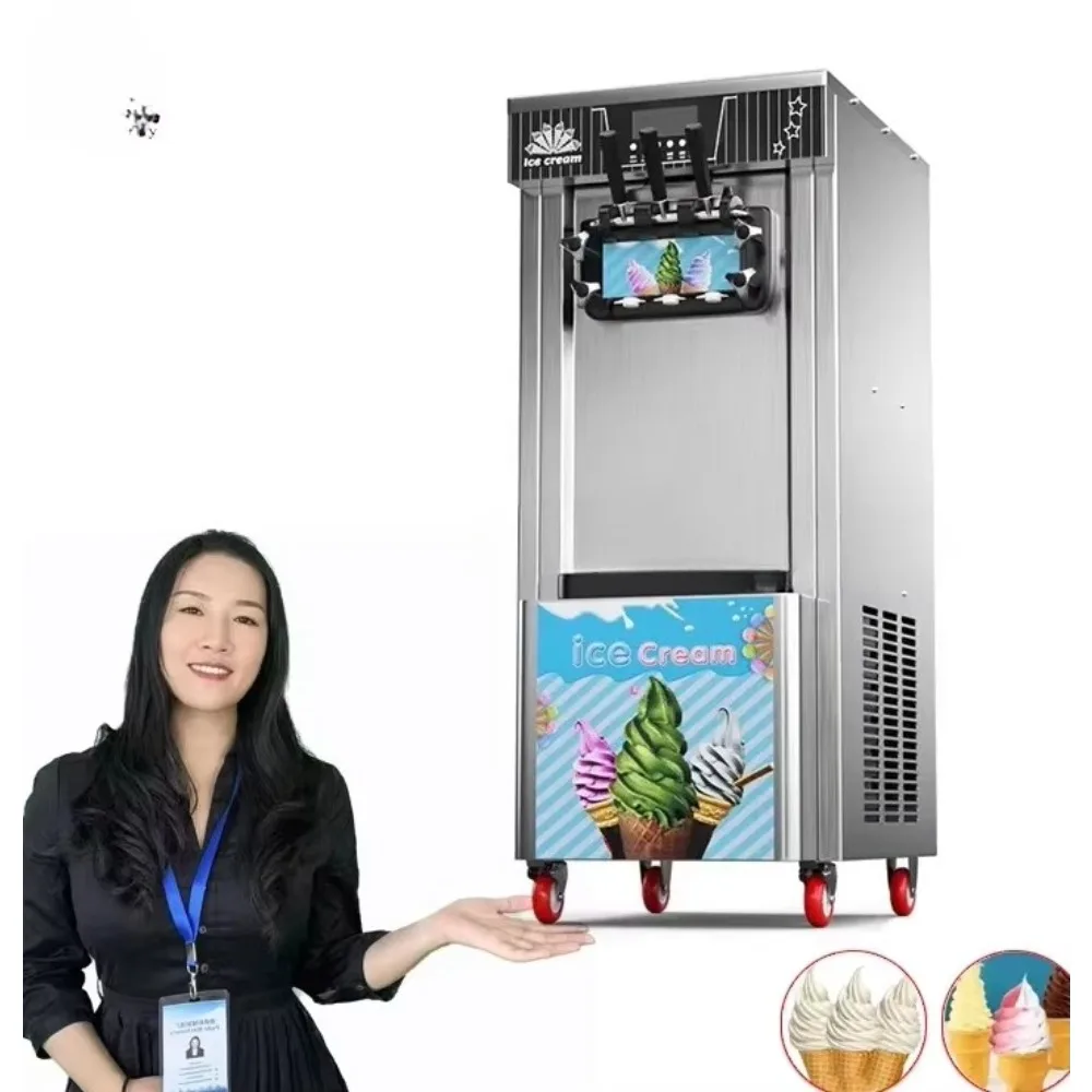 Commercial Soft Ice Cream Making Machine Professional Ice Cream Machine Manufacturer Soft Serve Ice Cream Maker