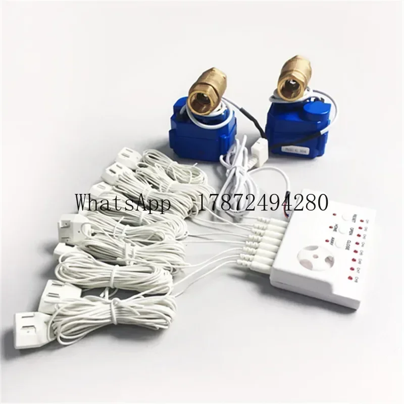 Home Alarm System Of Protection From Water Leak Detector With Probe