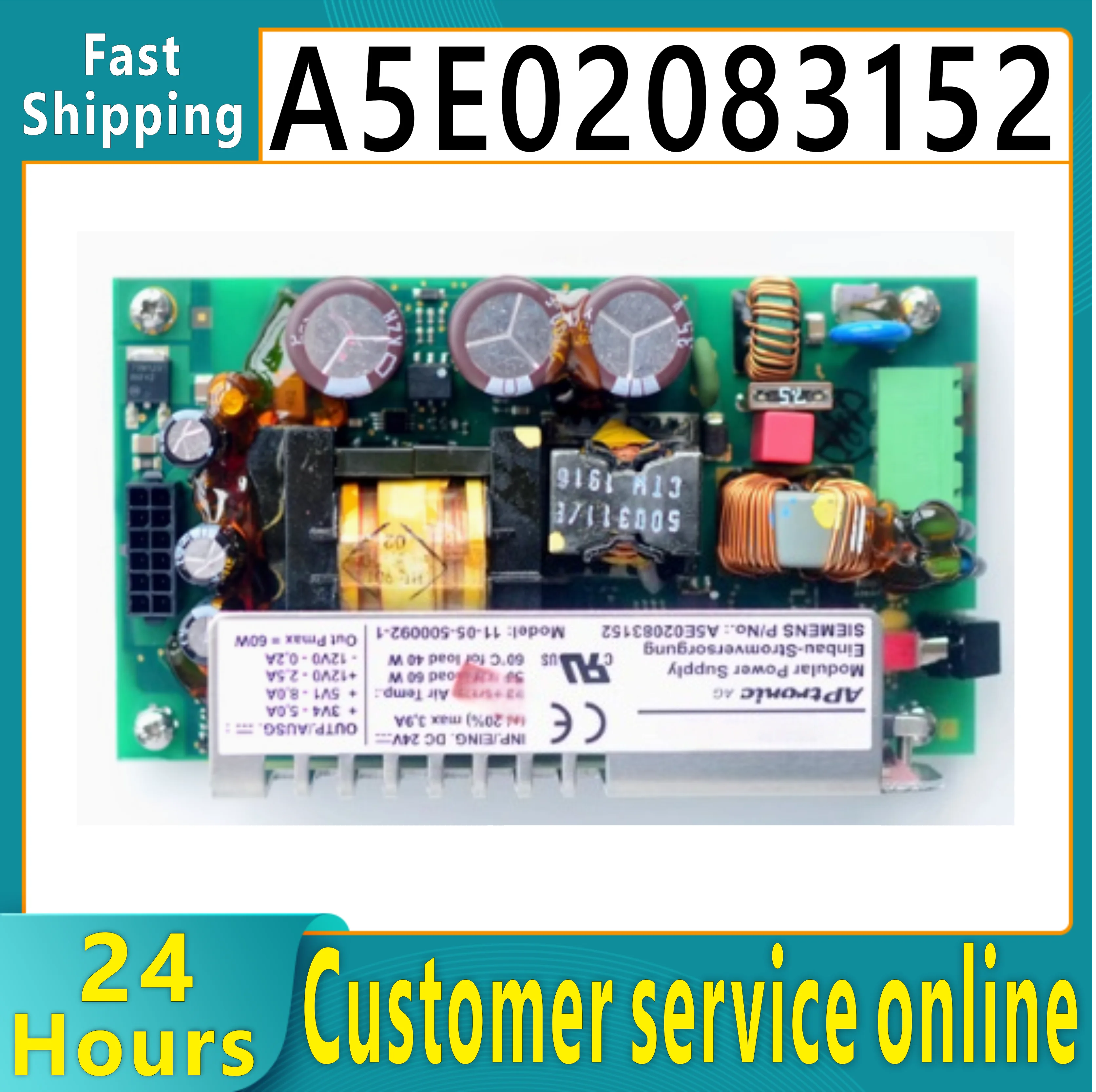 

Brand new original A5E02083152 IPC Power Supply 11-05-500092-1