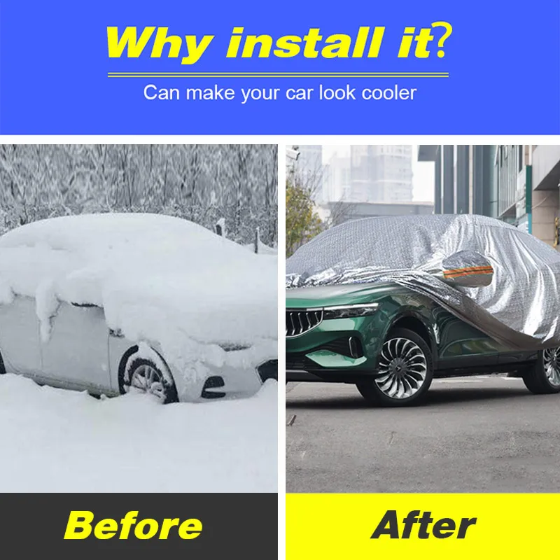 

Внешний чехол для кузова автомобиля Vtear, антизамерзающее украшение, водонепроницаемая ткань, защитный коврик, аксессуары, солнцезащитные детали для Voyah FREE