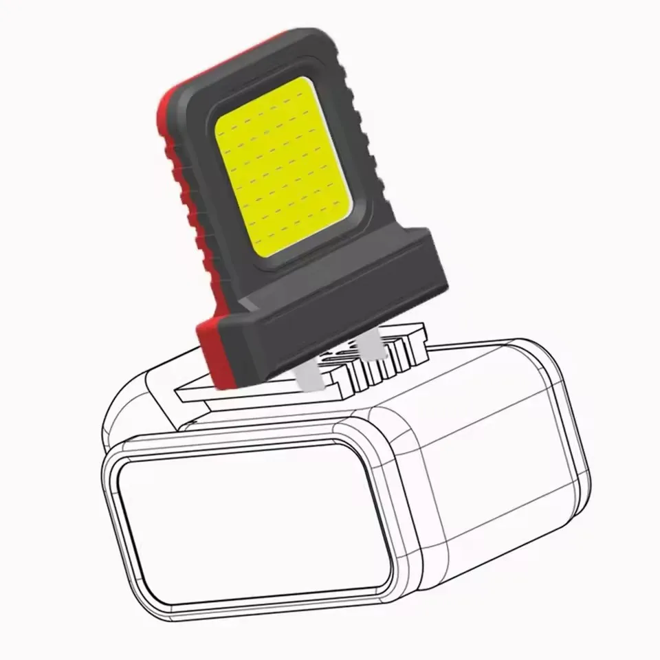 21V Electric Tool with Universal Lithium Battery LED Auto Repair Work Light Floodlight for Long Term Outdoor Construction Use