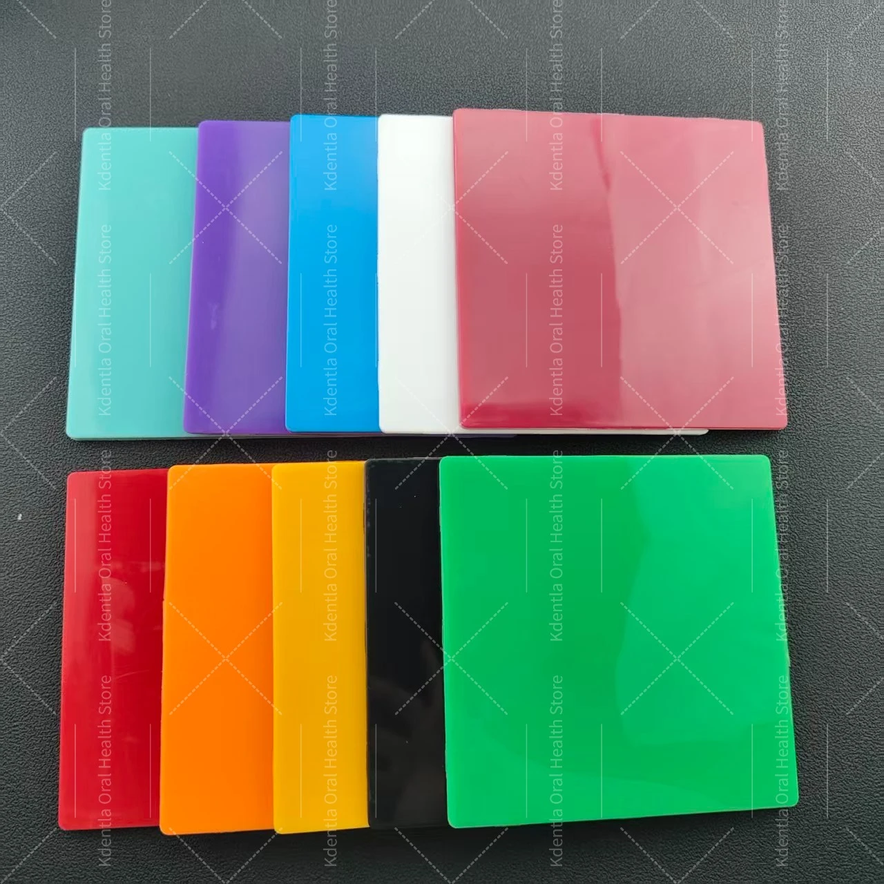 10pcs/box Colorful Sports MouthGuard Dental Vacuum Forming Sheets 127mm/4mm Thermoforming EVA soft Material Splint