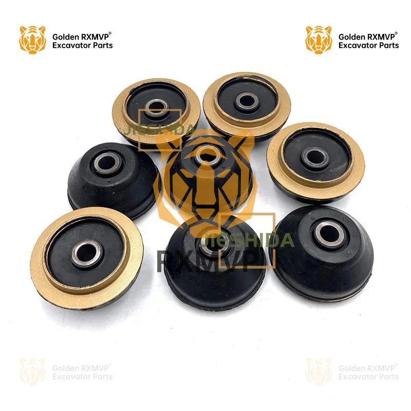 For Doosan daewoo dh dx 80-9/d80GO/dh80GOLD Machine Foot Rubber Engine Shock Absorber Cushion Rubber Cushion Excavator