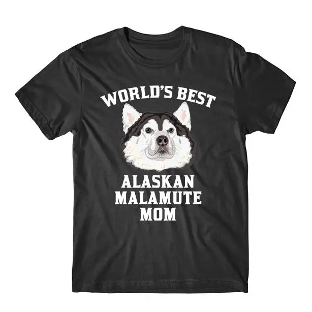 World'S Best Alaskan Malamute Mom Dog Owner T Shirt By Really Awesome