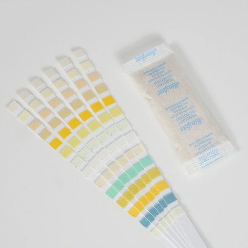 URS-14 100strips Urinalysis Reagent Test Paper Urine Test Strips Leukocytes Nitrite Urobilinogen Protein pH Ketone Dropshipping