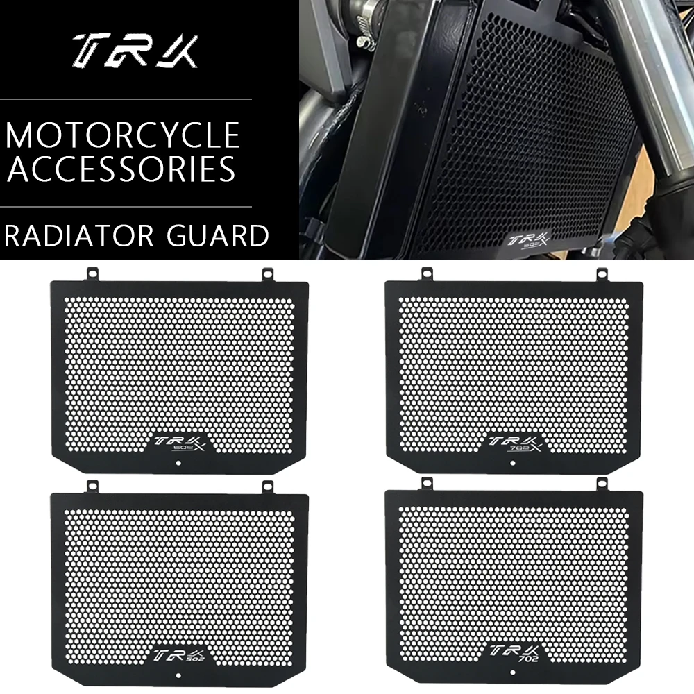 

For Benelli TRK 502 502X 2018-2023 TRK 552 552X 702 702X 2022-2026 Motorcycle Accessories Radiator Guard Protector Grille Cover