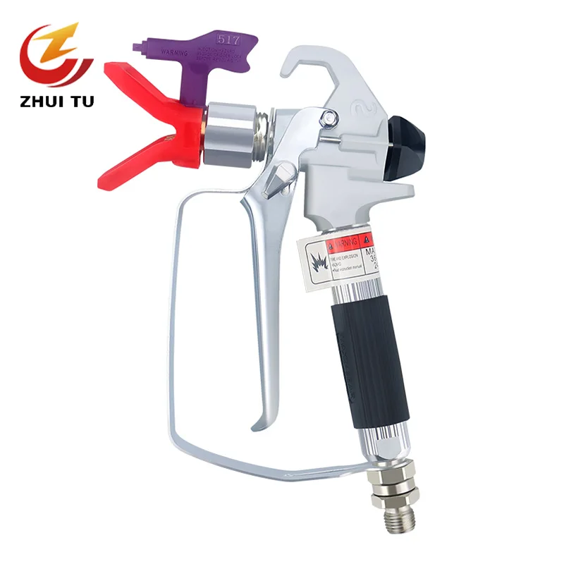 

3600PSI High Pressure Airless Paint Spray Gun With 217 Spray Tip Nozzle Guard For Wagner Titan Spraying Machine