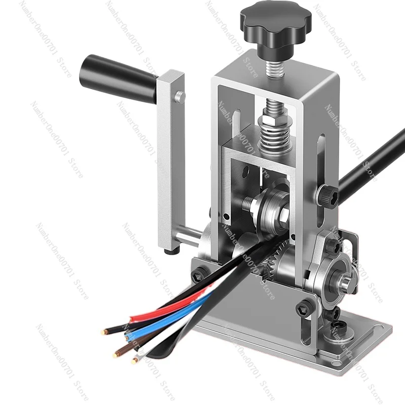 Household clamp wire digger peeling machine Waste wire and cable peeling machine Wire drawing artifact