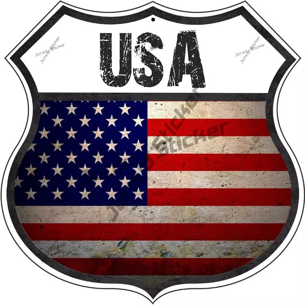 

UNITED STATED OF AMERICA USA Country Nation Flag Novelty Cute Door Trim Scratch Covering Decal Cute Truck Fade Resistant Vinyl