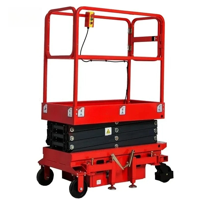 Warehouse Semi Jack 4.Indoor House Maintainance 00kg Scissor Self Propelled hine Lifting