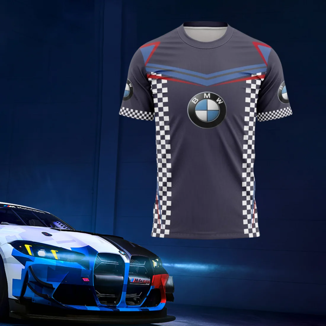 

New 2025 BMW M Power Men's Quick-Drying T-Shirt High Quality Sports T-Shirt Breathable Sweat-absorbing Racing Suit Short Sleeve