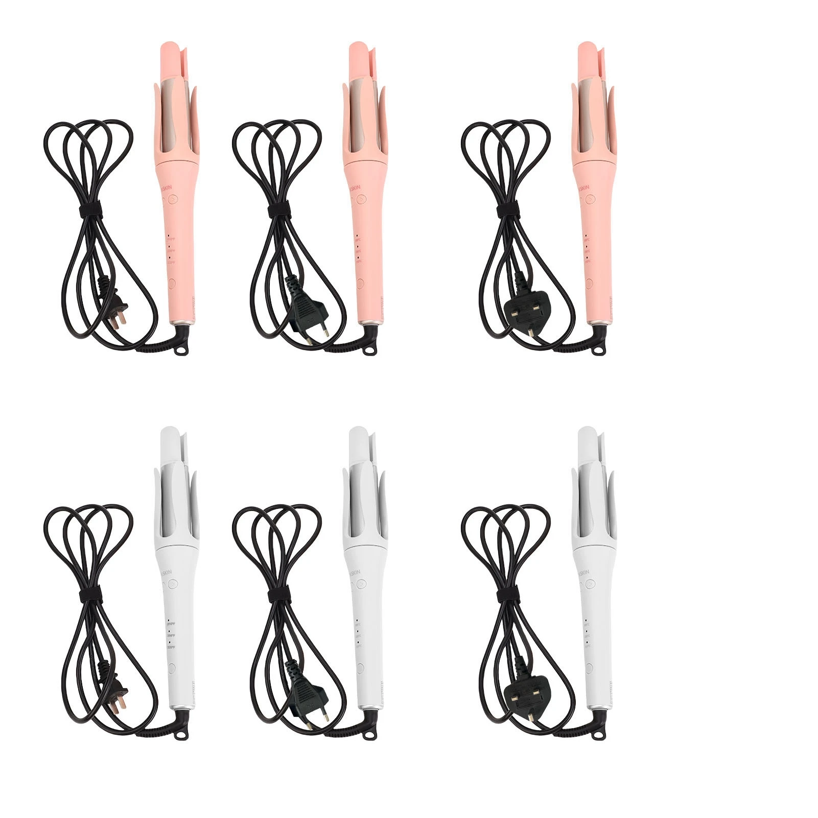 

Автоматические щипцы для завивки волос с быстрым нагревом, 3-температурные автоматические щипцы для завивки волос с защитой от ожогов для укладки волос