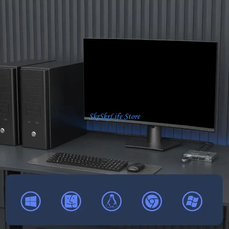 

E65E Functional USB3.0 Switcher USB3.0 Hubs for Multiple Devices Increase USB Port